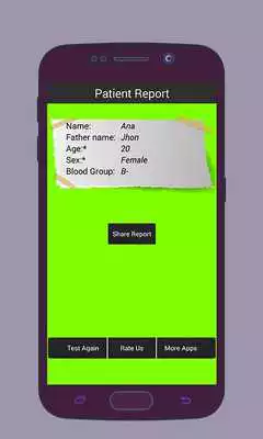 Play Blood Group Detector Prank