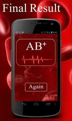 Play Blood Group Prank Detector