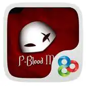 Free play online Blood Mask GO Launcher Theme APK
