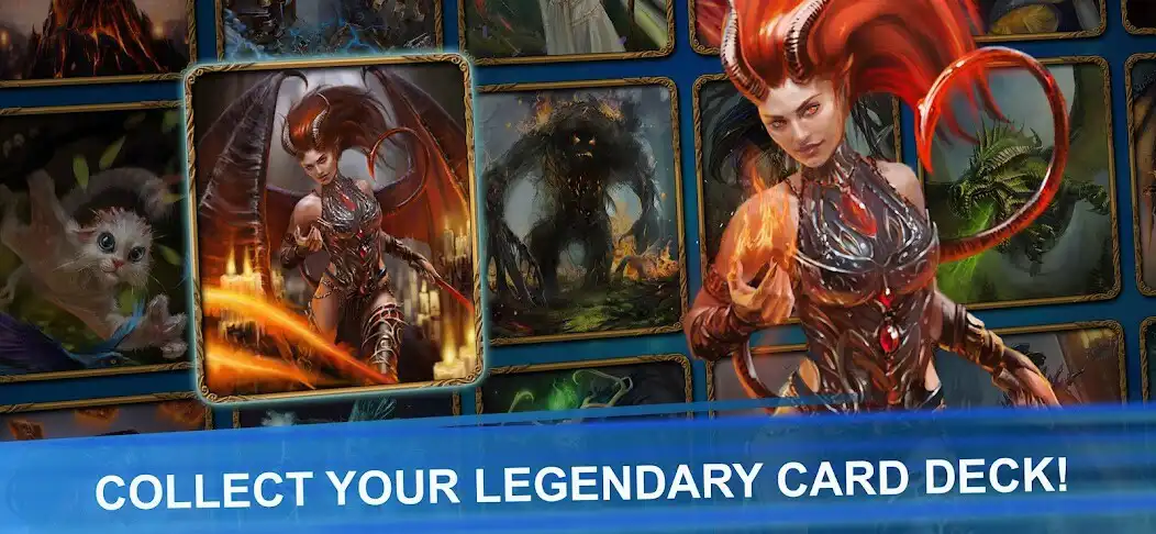 Play Blood of Titans: Card Battles as an online game Blood of Titans: Card Battles with UptoPlay