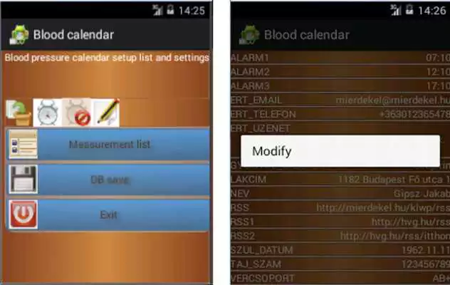 Play BloodPressure Calendar 1.1.