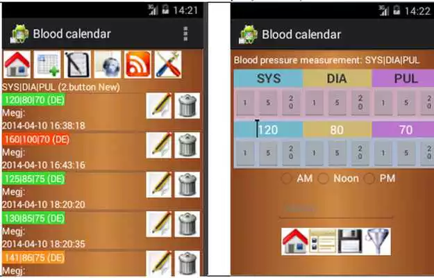 Play BloodPressure Calendar 1.1.