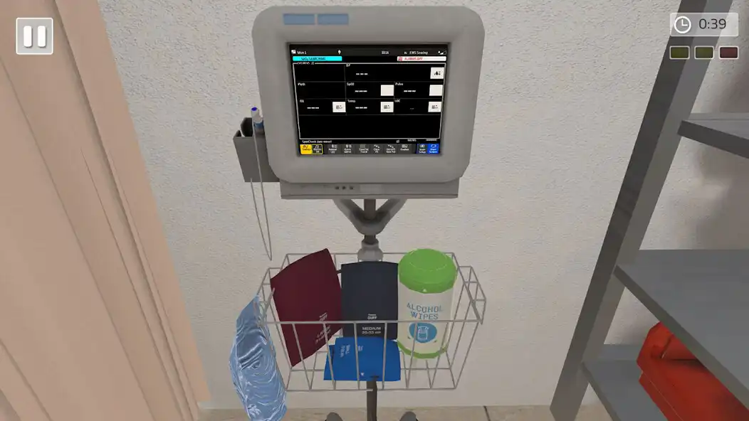 Play Blood Pressure Monitoring Game as an online game Blood Pressure Monitoring Game with UptoPlay