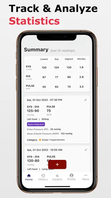 Play Blood Pressure Tracking App as an online game Blood Pressure Tracking App with UptoPlay