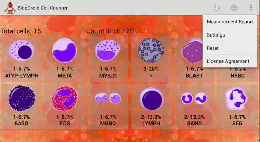 Play BlooDroid Cell Counter as an online game BlooDroid Cell Counter with UptoPlay
