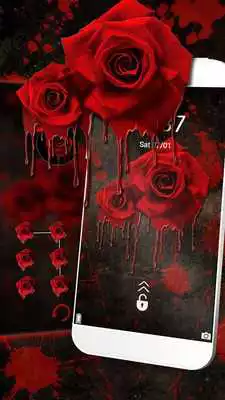 Play Blood Rose Theme  Lock Screen