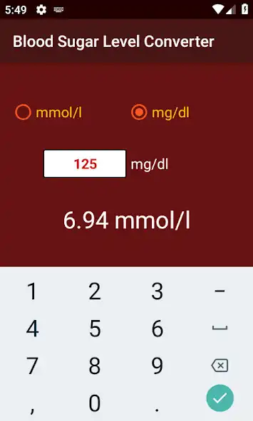 Play Blood Sugar Level Converter as an online game Blood Sugar Level Converter with UptoPlay