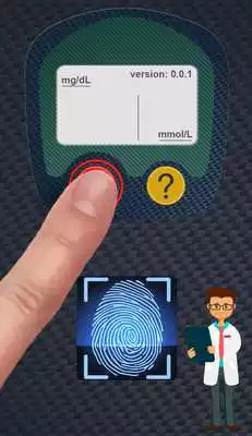 Play Blood Sugar Test Fingerprint Play Blood Sugar Test Fingerprint