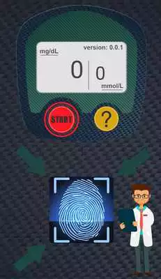 Play Blood Sugar Test Fingerprint Play Blood Sugar Test Fingerprint
