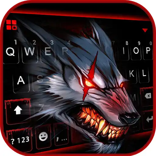 Play Bloody Metal Scary Wolf Keyboard - Wolf theme APK