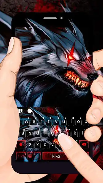 Play Bloody Metal Scary Wolf Keyboard - Wolf theme  and enjoy Bloody Metal Scary Wolf Keyboard - Wolf theme with UptoPlay