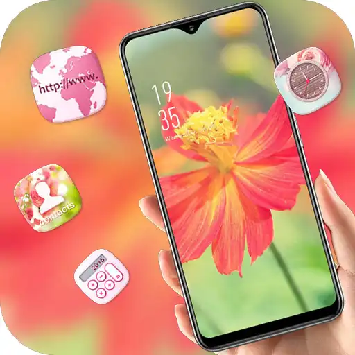 Play Blooming Flower Bright Sun landscape theme APK Play Blooming Flower Bright Sun landscape theme APK