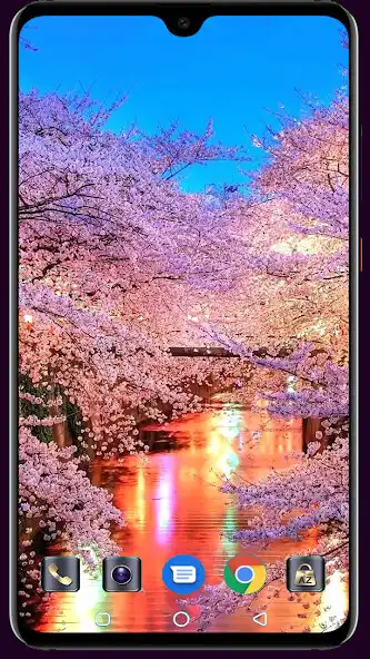Play Blooming Tree Wallpaper as an online game Blooming Tree Wallpaper with UptoPlay