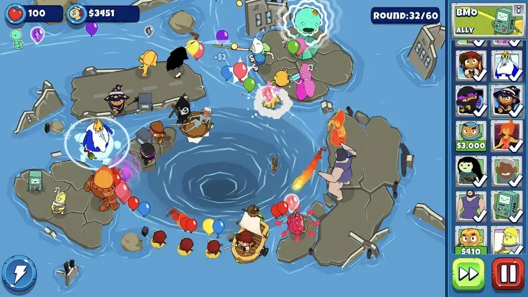 Play Bloons Adventure Time TD as an online game Bloons Adventure Time TD with UptoPlay