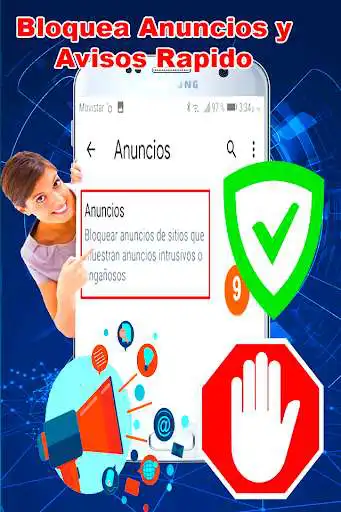 Play Bloquear Anuncios para Android Eliminar Ads Guia as an online game Bloquear Anuncios para Android Eliminar Ads Guia with UptoPlay