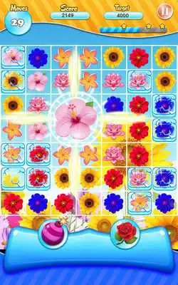 Play Blossom Burst Puzzle 2019