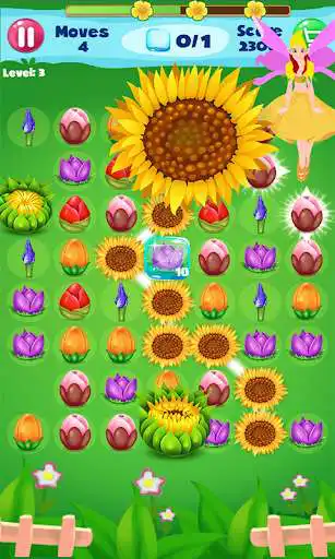 Play Blossom Charming: Flower games as an online game Blossom Charming: Flower games with UptoPlay