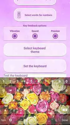 Play Blossom Keyboard with Emoji