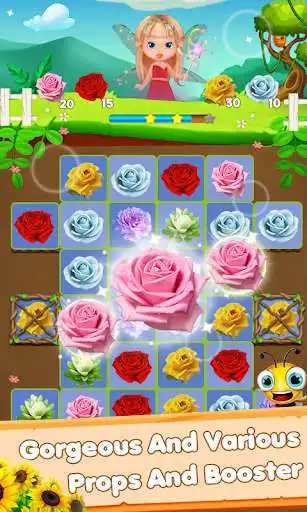 Play APK Blossom Mania Star  and enjoy Blossom Mania Star with UptoPlay com.blossomsmania.match3games