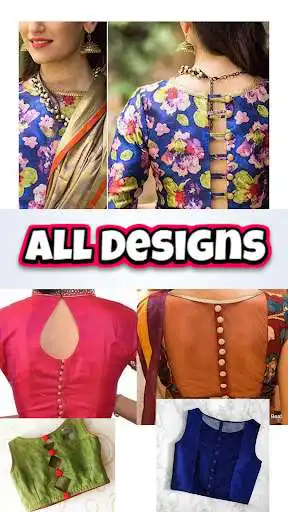 Play Blouse Neck Designs Book 2022 as an online game Blouse Neck Designs Book 2022 with UptoPlay