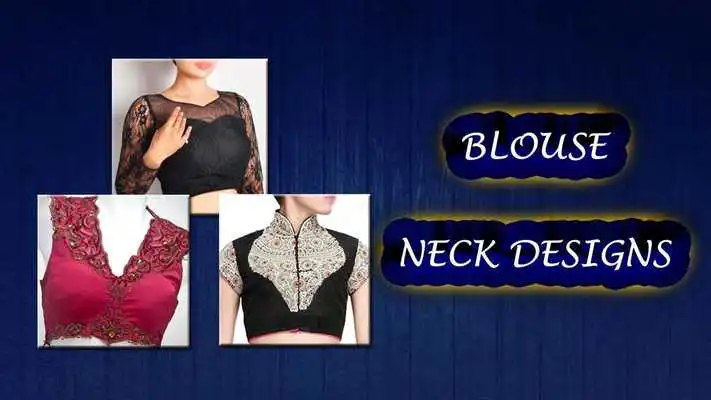 Play Blouse neck designs