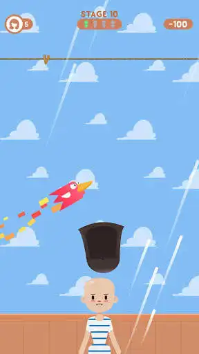 Play Blow the Hair as an online game Blow the Hair with UptoPlay