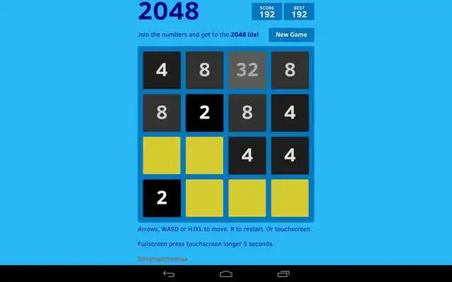 Play blue 2048 Play blue 2048