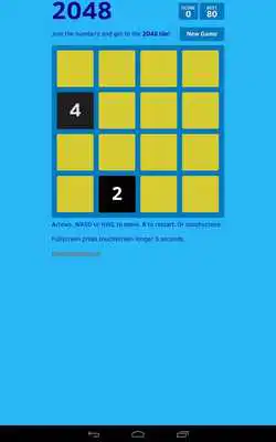 Play blue 2048 Play blue 2048