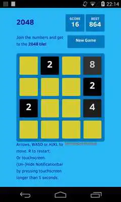 Play blue 2048 Play blue 2048