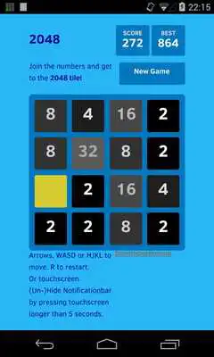 Play blue 2048 Play blue 2048