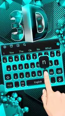 Play Blue 3D Tech keyboard
