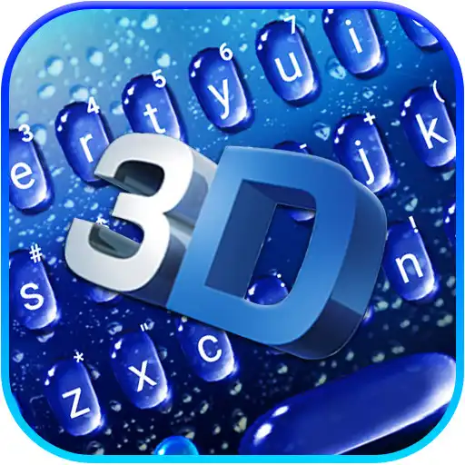 Play Blue 3d Water Drop Keyboard Theme APK Play Blue 3d Water Drop Keyboard Theme APK