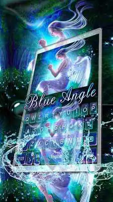Play Blue Angle Keyboard Theme Play Blue Angle Keyboard Theme