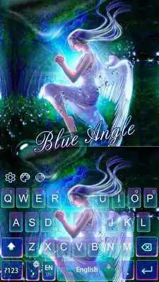 Play Blue Angle Keyboard Theme Play Blue Angle Keyboard Theme