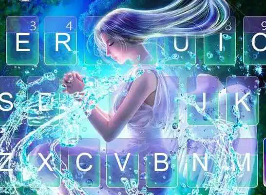 Play Blue Angle Keyboard Theme Play Blue Angle Keyboard Theme