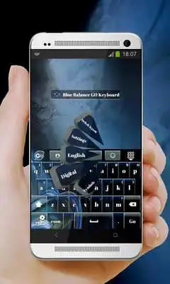 Play Blue Balance GO Keyboard