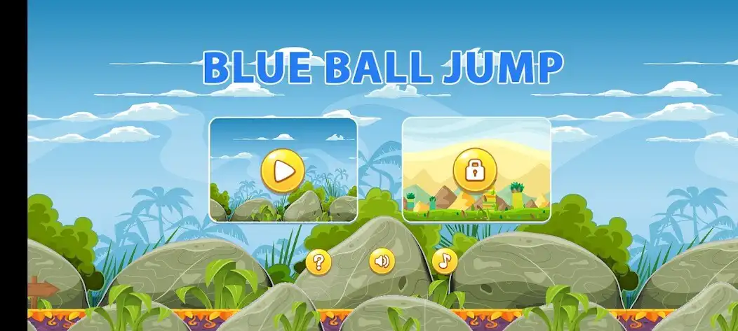 Play Blue Ball Jumping  and enjoy Blue Ball Jumping with UptoPlay