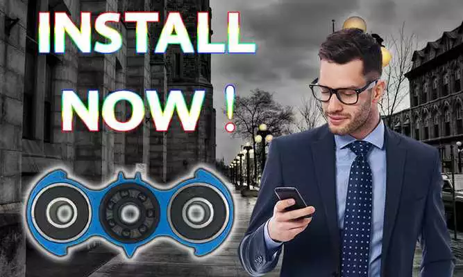 Play Blue Bat Fidget Hand Spinner Play Blue Bat Fidget Hand Spinner