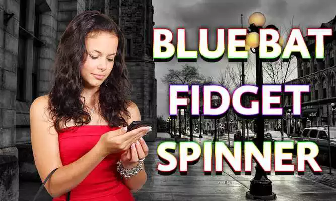 Play Blue Bat Fidget Hand Spinner Play Blue Bat Fidget Hand Spinner