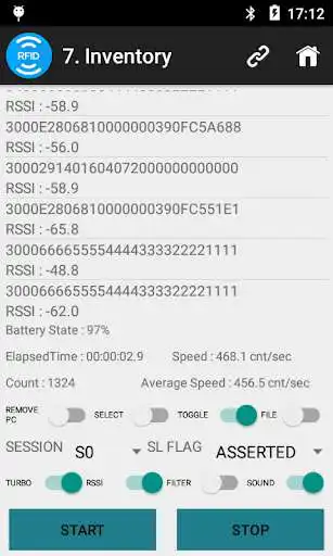 Play Bluebird RFID Demo App for RFR900(Serial) as an online game Bluebird RFID Demo App for RFR900(Serial) with UptoPlay