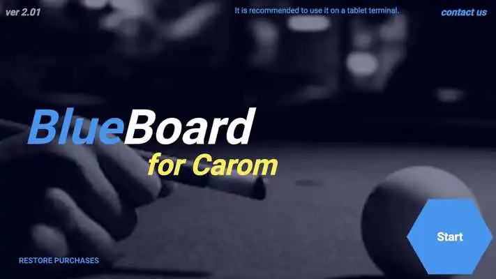 Play Blue Board for Carom