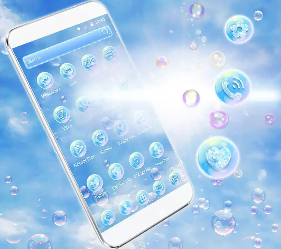 Play Blue Bubble Dream Sky Theme