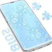 Free play online Blue Bubbles Puzzle Game APK