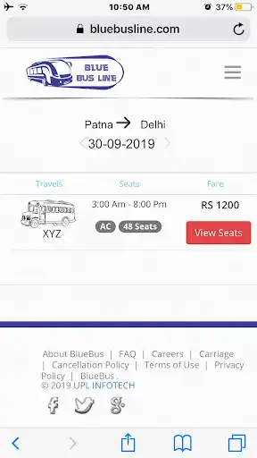 Play Blue Bus Line as an online game Blue Bus Line with UptoPlay