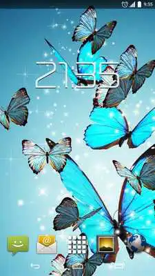 Play Blue Butterfly 4K Live Wallpap Play Blue Butterfly 4K Live Wallpap