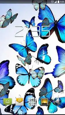 Play Blue Butterfly 4K Live Wallpap Play Blue Butterfly 4K Live Wallpap