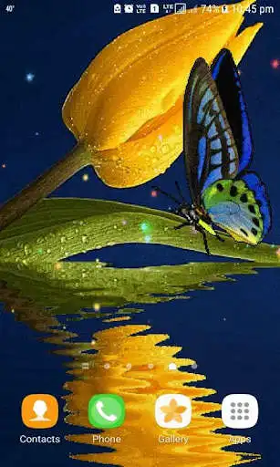 Play Blue Butterfly Live Wallpaper as an online game Blue Butterfly Live Wallpaper with UptoPlay