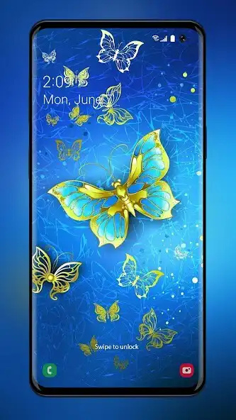 Play Blue Butterfly Wallpaper as an online game Blue Butterfly Wallpaper with UptoPlay