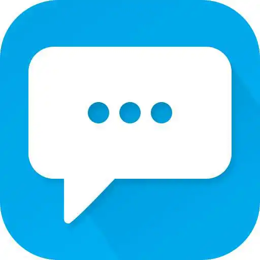 Free play online Blue Color Theme-Messaging 7  APK