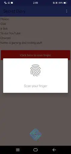 Play Blue Diary as an online game Blue Diary with UptoPlay